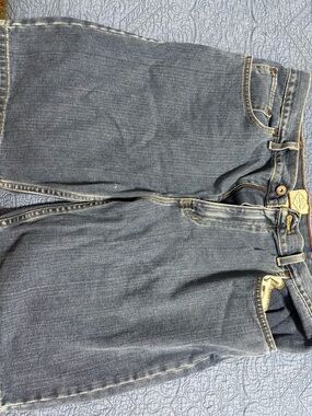 St. John's Bay Men's Medium Blue Classic Jean Shorts